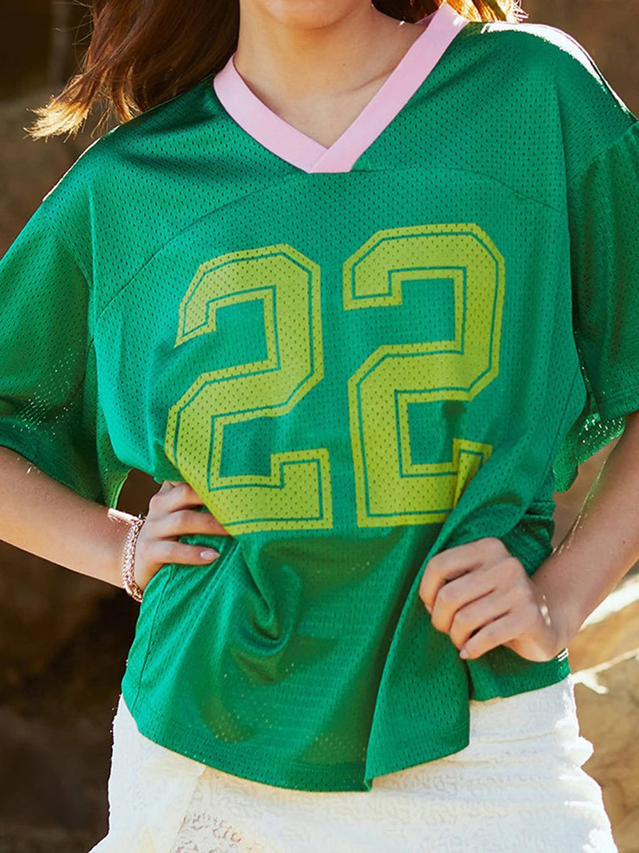 Women s Lightweight Summer V-Neck T-Shirt with Floral Print and Ruffle Sleeves for a Stylish and Comfortable Look