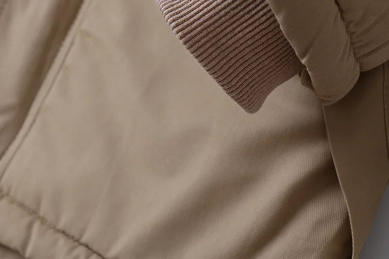 Autumn Winter Children Jacket For Boys Hooded Plus Velvet Thicken Warm Teenage Boy Outerwear Coat 4-14 Year Kids Parka