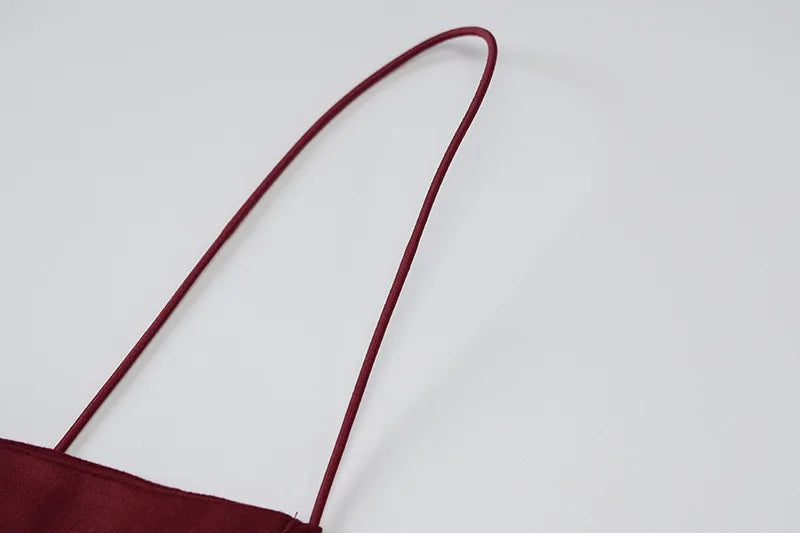 2024 Autumn Winter Women Solid White Black Strap Midi Dress Bodycon Sexy Streetwear Party Club Elegant Fashion Clothes