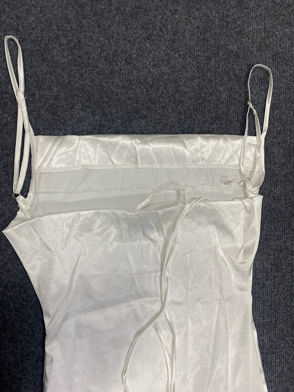 Summer Backless Slim Fit Slit Suspender Dress Fashionable Sexy New Arrival Women's Clothing