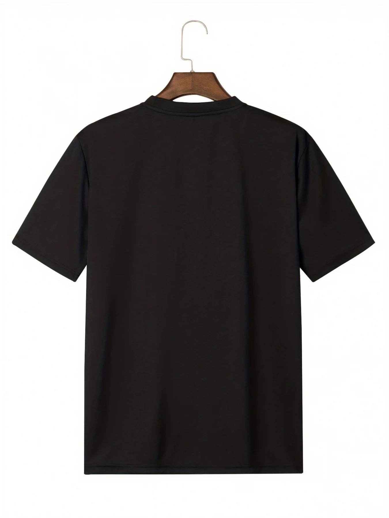 [Cotton T-Shirt] 100% Premium Cotton Men's Milano Italy Graphic Print T-Shirt | Black Crew Neck Short Sleeve Tee  Flag Design