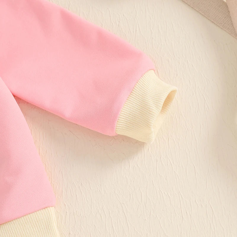 Toddler Girl 2-Piece Winter Outfits Cozy Sweater Floral Leggings Set Baby Clothes for Fall and Winter Season