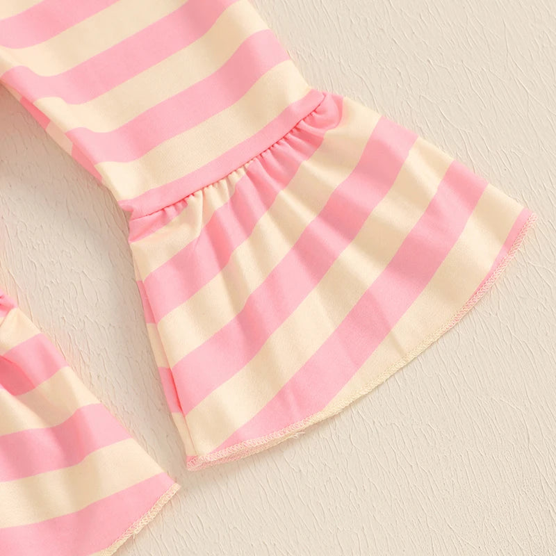 Toddler Girl 2-Piece Winter Outfits Cozy Sweater Floral Leggings Set Baby Clothes for Fall and Winter Season