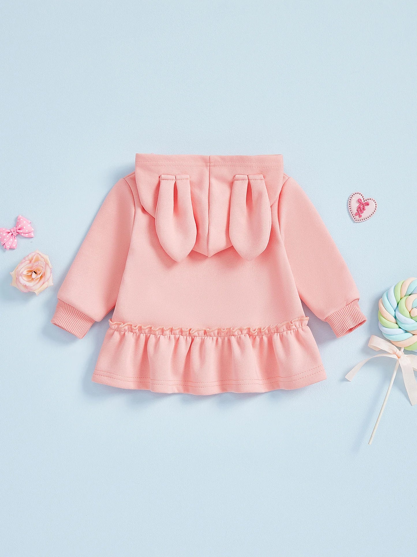 Adorable Toddler Girl Winter Coat with Faux Fur Hood and Pom Pom Detail Warm Jacket for Cold Weather Outfits