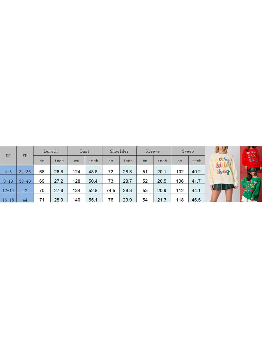 Merry Sweatshirt for Women Merry Christmas Glitter Patch Crewneck Sweater Xmas Letter Long Sleeve Pullover Top