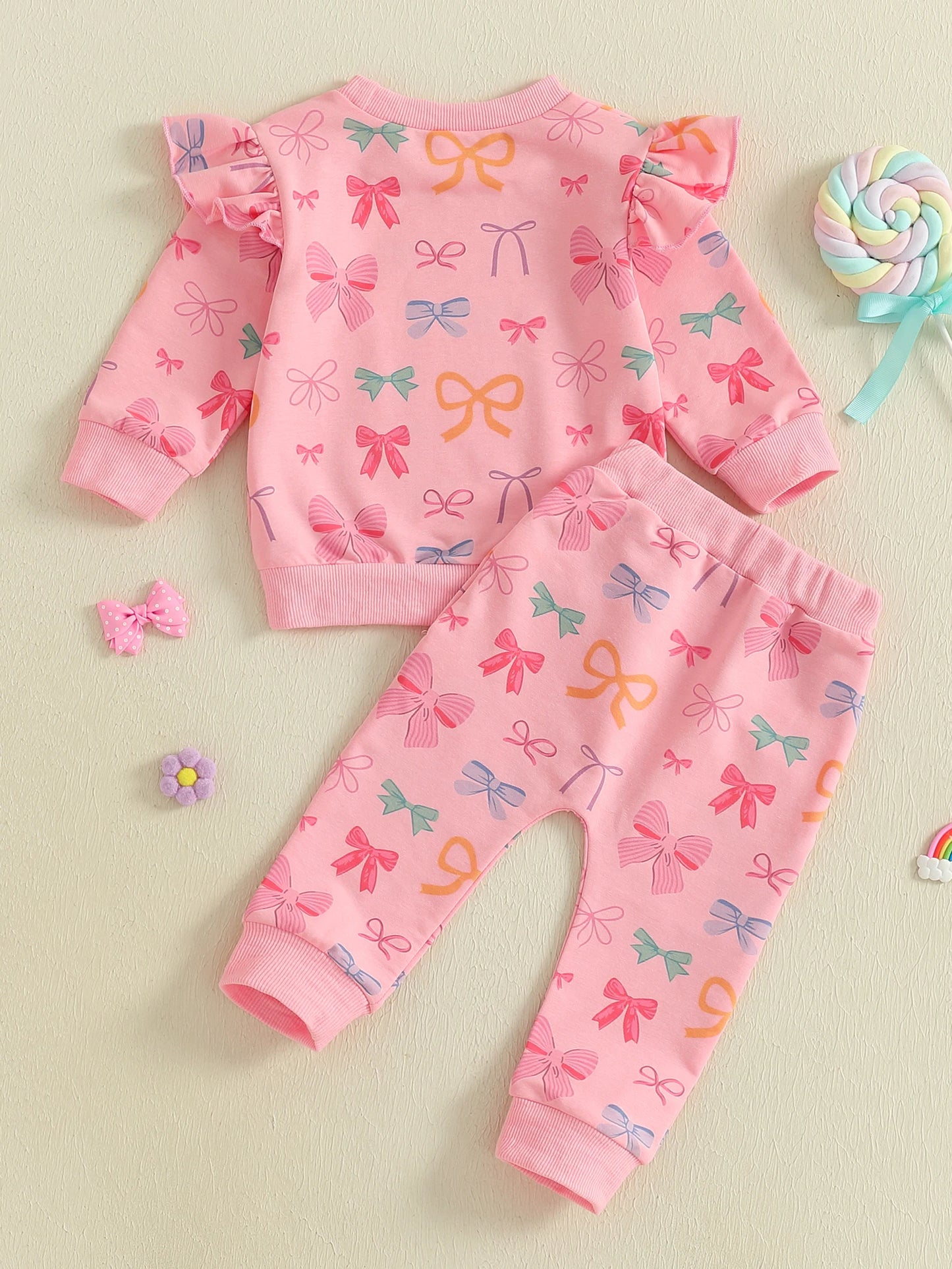 Cute Toddler Girls Winter Outfits Floral Print Hooded Jacket and Fleece Lined Pants Set Baby 2 Piece Clothing Ensemble